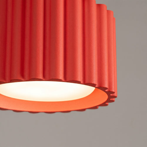 Sollux Lighting Plafondlamp AURA 1 rood Gx53 - 10x10x6cm