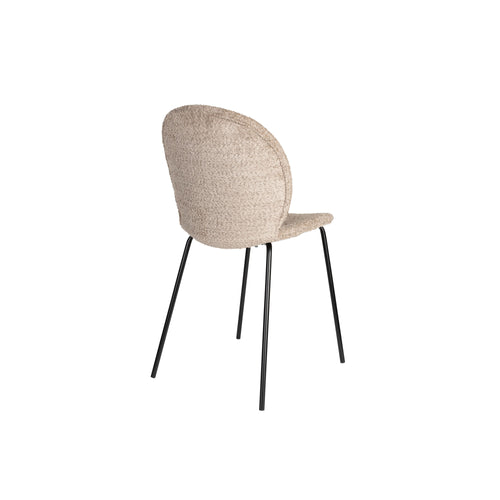 Zuiver Bonnet Eetkamerstoelen  Beige - Set van 2 - vtwonen shop