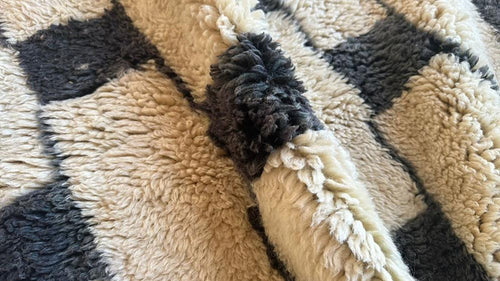 AFK Living vloerkleed ELYA - handgemaakt - Wol - 140 x 200 cm