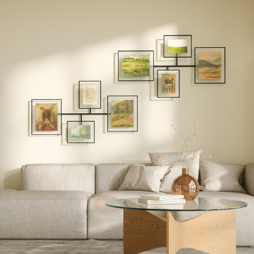 Umbra wandfotolijst Flute - 8 x 57 x 99 cm - zwart