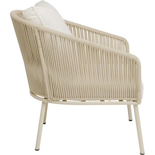 Kare Design Tuinmeubilair Elba 4-Zits creme