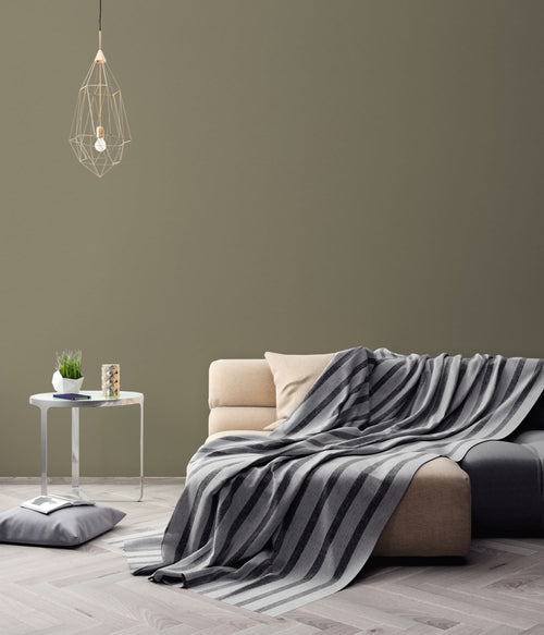 Livingwalls behang effen groen en khaki groen - 53 cm x 10.05 m - AS-390975 - vtwonen shop