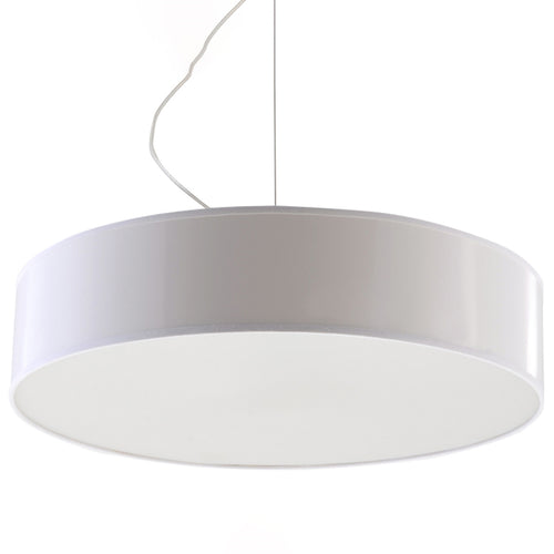 Sollux Lighting Hanglamp ARENA 45 wit - 45x45x111cm