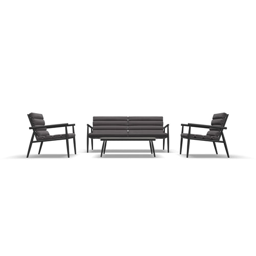 Lesli Living loungebank Harper - grijs - 168x76x72cm