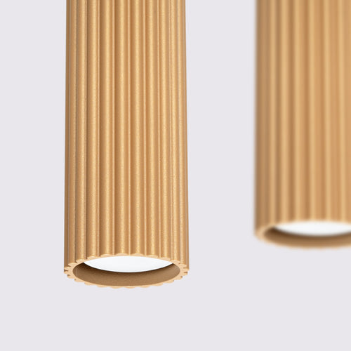 Sollux Lighting Hanglamp KARBON 4L goud - 81x5x120cm