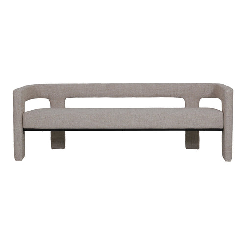 DÉJA Living Eetkamerbank Seto - Beige Stof - 200x54x68cm