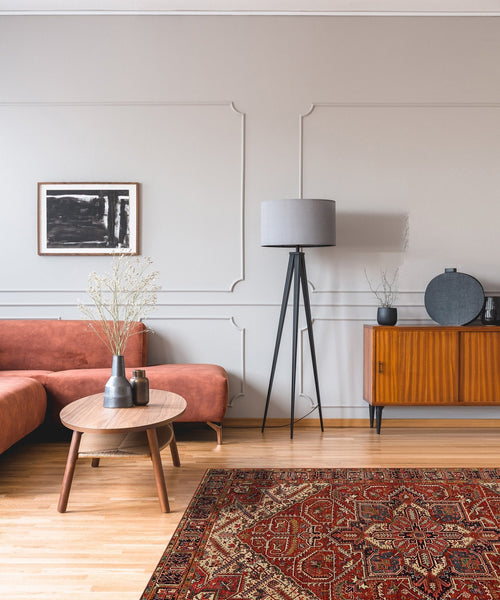 AFK Living vloerkleed Jasper - gedrukt - rood - 200 x 290 cm - vtwonen shop