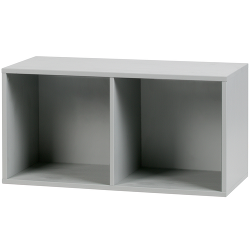 vtwonen case two open Lower - Grenen - Betongrijs - 41x81x35 - vtwonen shop