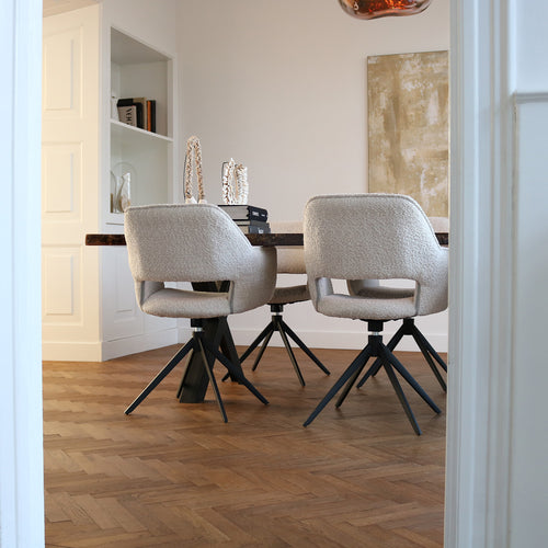 Kick draaistoel Owen - Beige