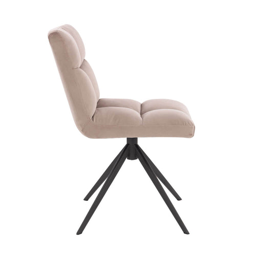 Home Deluxe Eetkamerstoel NODA Fluweel Aantal: 2 - vtwonen shop