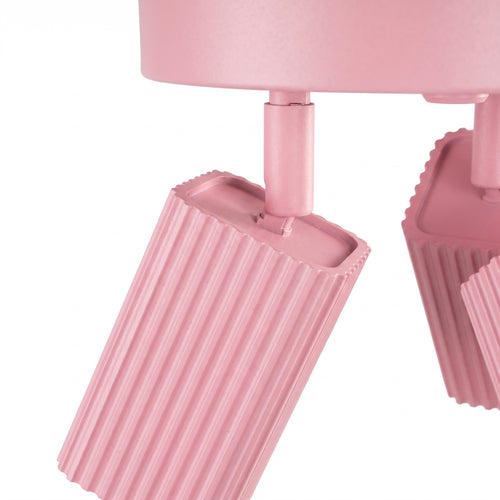 Sollux Lighting Plafondlamp RAYO 3P roze - 20x20x18cm