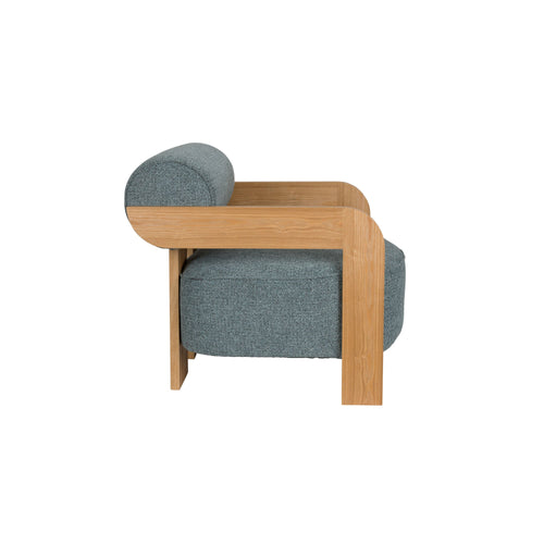 Zuiver Oolong Fauteuil Blauw/ Grijs - vtwonen shop