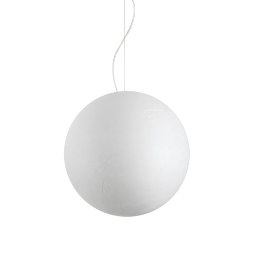 Ideal Lux CARTA - Globe hanglamp voor binnen 1 licht wit, E27