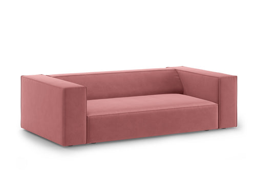Cosmopolitan Design Bank Arendal 2-zits, flueel flamingo - 102x180x70cm