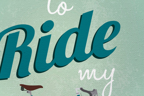 Canvas 60x40 Afdruk Rijden - vtwonen shop