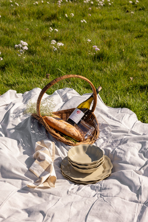 Mimo Homeware serviesset Wild Olive - 4-delig - 2 personen