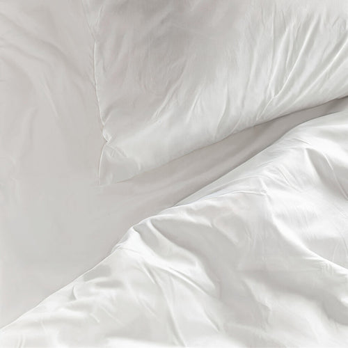 Byrklund - Dekbedovertrek Pure & Plain - 140x220 cm - Wit
