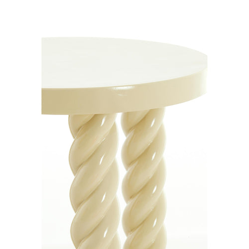 Light & Living bijzettafel Vallejo - bruin - Ø46cm - vtwonen shop