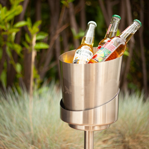 Leopold Vienna - Champagnekoeler inclusief standaard RVS mat - vtwonen shop