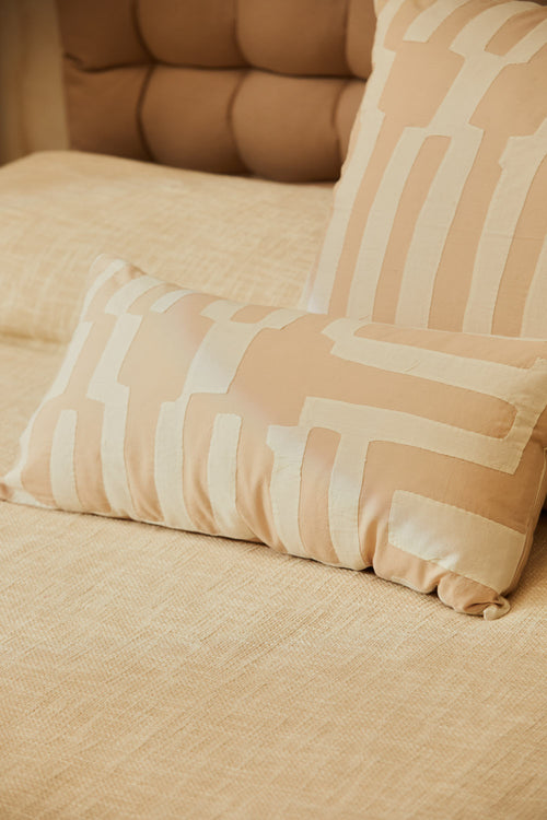 Calma House Kussenhoes Atenas - Steenkleur - 30x60