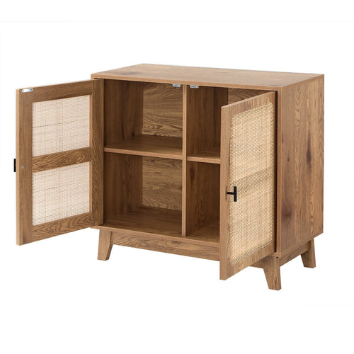 Calicosy - Dressoir ALIA - Donker hout 80x35x75 cm