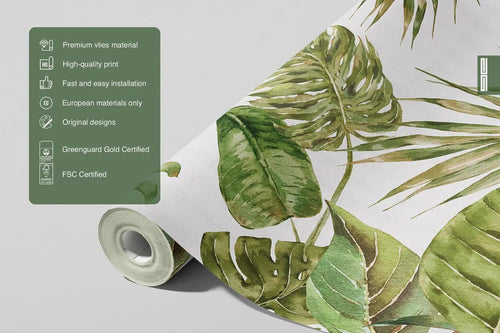 Sanders & Sanders fotobehang jungle bladeren  - 375 x 270 cm - 601435