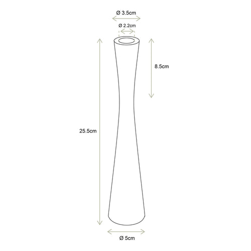 vtwonen Kandelaar van Metaal - Woondecoratie - Goud - 25,5cm - vtwonen shop