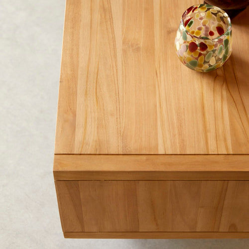 Tikamoon Massief teakhouten tv-meubel 140 cm - Naturel - vtwonen shop