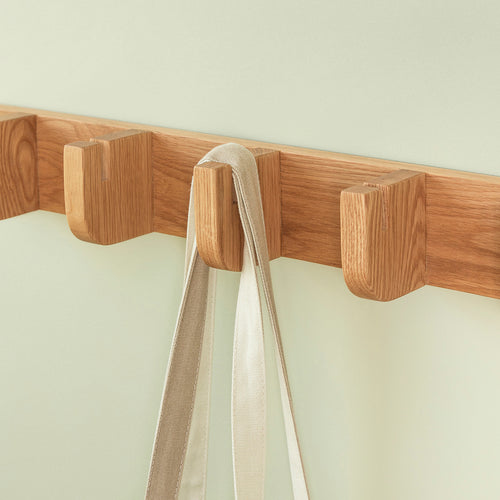 Hübsch kapstok Nomad - eikenhout - 96xh10cm