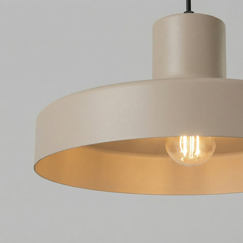 Sollux Lighting Hanglamp BILO taupe - 35x35x120cm