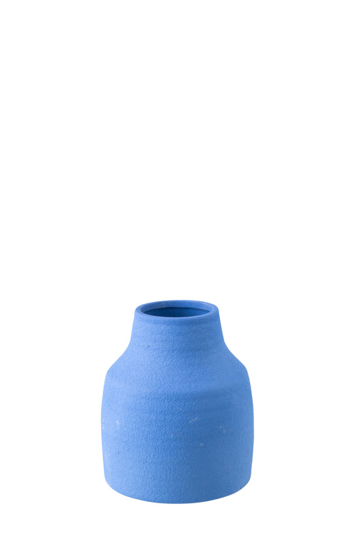 J-Line vaas Ruby - steengoed - blauw