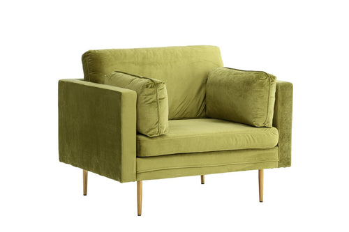 BRAM Fauteuil Renzo - Groen Velours - vtwonen shop