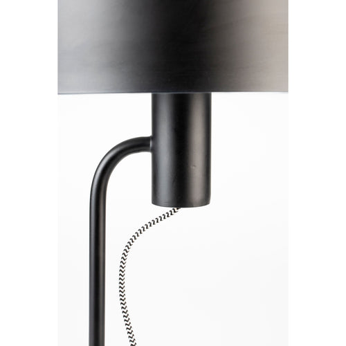 Housecraft Living Landon Vloerlamp/ Staande Leeslamp Zwart - vtwonen shop