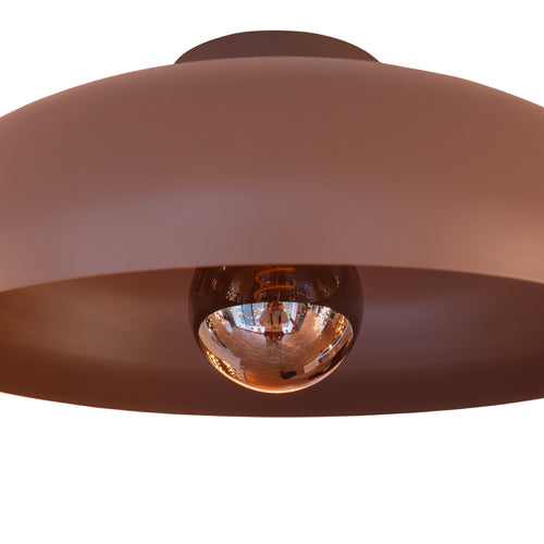 EGLO plafondlamp Mogano - e27 - ø 40 cm - mokka - vtwonen shop