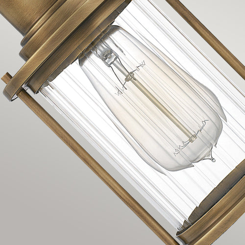 Elstead Quoizel Riggs Wandlamp Verweerd Messing, IP44