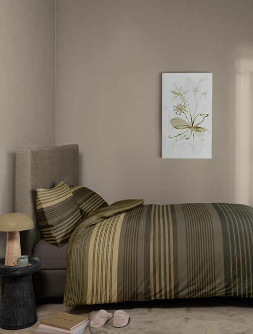 Beddinghouse Dekbedovertrek Daphne - 200 x 200/220 cm - Groen