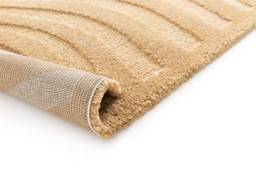 AFK Living vloerkleed Wave - reliëfeffect - kastanje - 160 x 230 cm - vtwonen shop