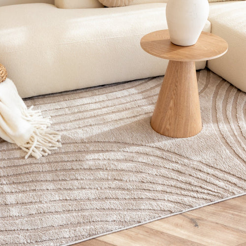 Interieur05 Scandinavisch vloerkleed Vidar zand