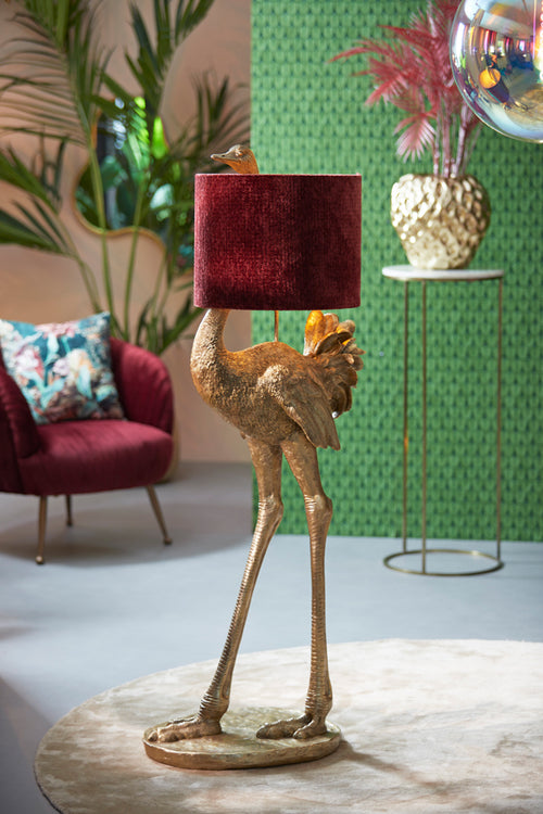 Light & Living vloerlamp OSTRICH  - 62x50x146.5cm - brons - vtwonen shop