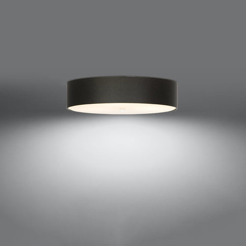 Sollux Lighting Plafondlamp SKALA 50 zwart - 50x50x16cm
