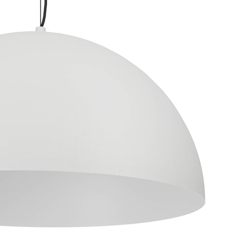 EGLO hanglamp Gaetano 1 - e27 - ø 53,5 cm - grijs/wit