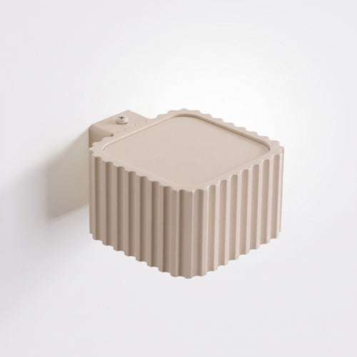 Sollux Lighting Wandlamp RIFF taupe Gx53 - 10x12x6cm