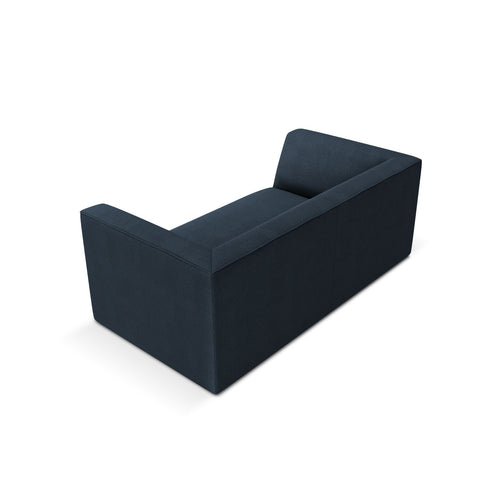 Cosmopolitan Design - Bank Siena 2-zits, structurele stof marineblauw - 92x174x69cm