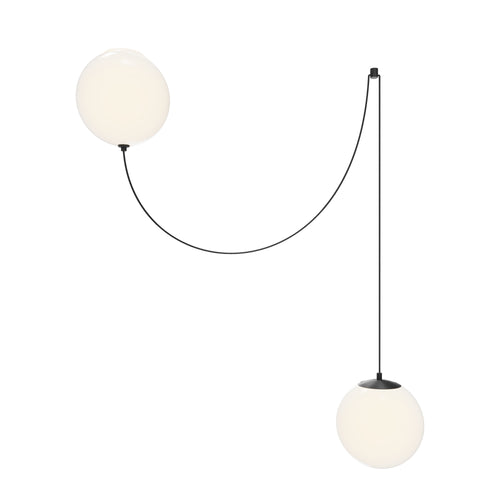 Maytoni hanglamp Twins - Zwart - 20x20x300 cm