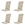 Madison tuintstoelkussen hoge rug Aria - groen - 120x50x4cm - set van 4