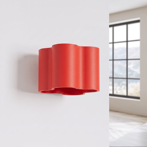 Sollux Lighting Wandlamp OVIO rood G9 - 12x14,5x10cm