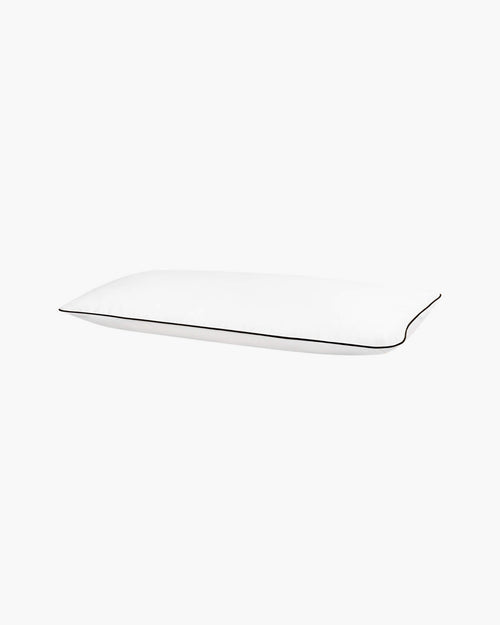 noo.ma Oba kussensloop katoensatijn 300 TC - Classic White 80 x 80 cm