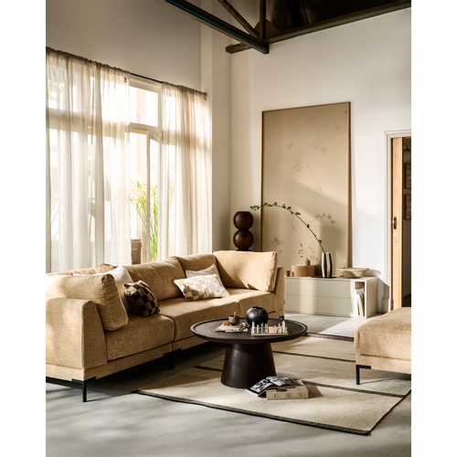 vtwonen loveseat bank element Couple - Polyester - Butter Melange - 89x100x100 - vtwonen shop