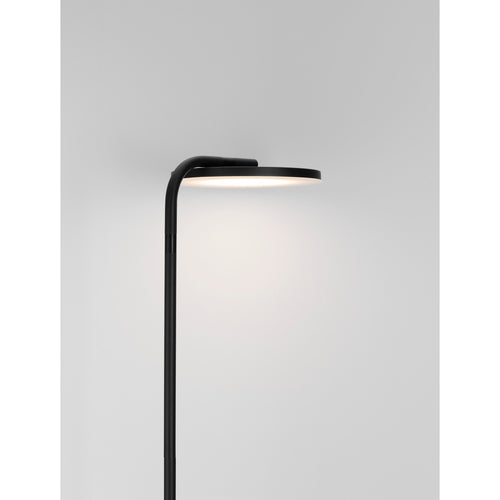 Nova Luce SINKRO Geïntegreerde LED-vloerlamp in zandzwart, met aanraakbediening en dimfunctie, 30W, 2224lm, 3000K