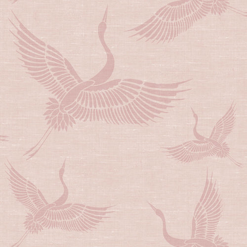 Origin Wallcoverings behang kraanvogels oudroze - 0,53 x 10,05 m - 347757 - vtwonen shop